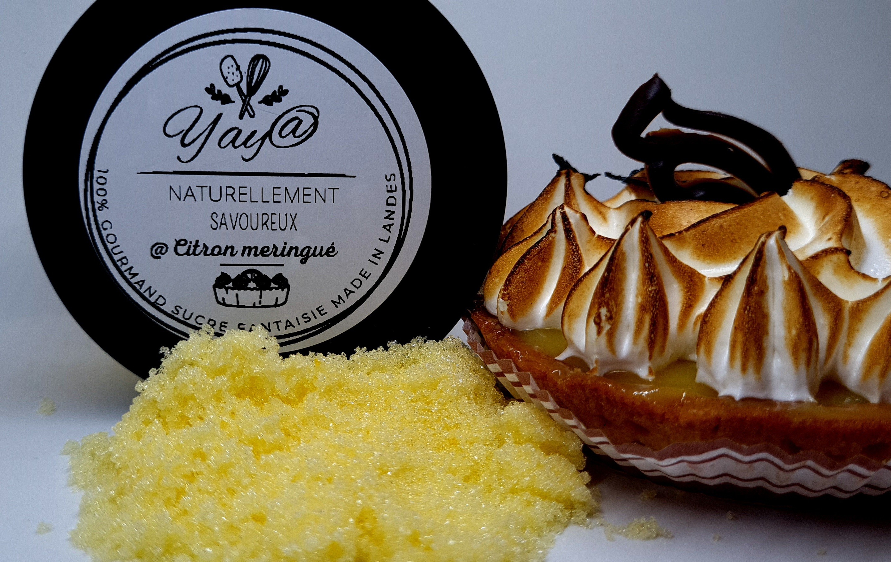 Sucre citron meringué - 100G