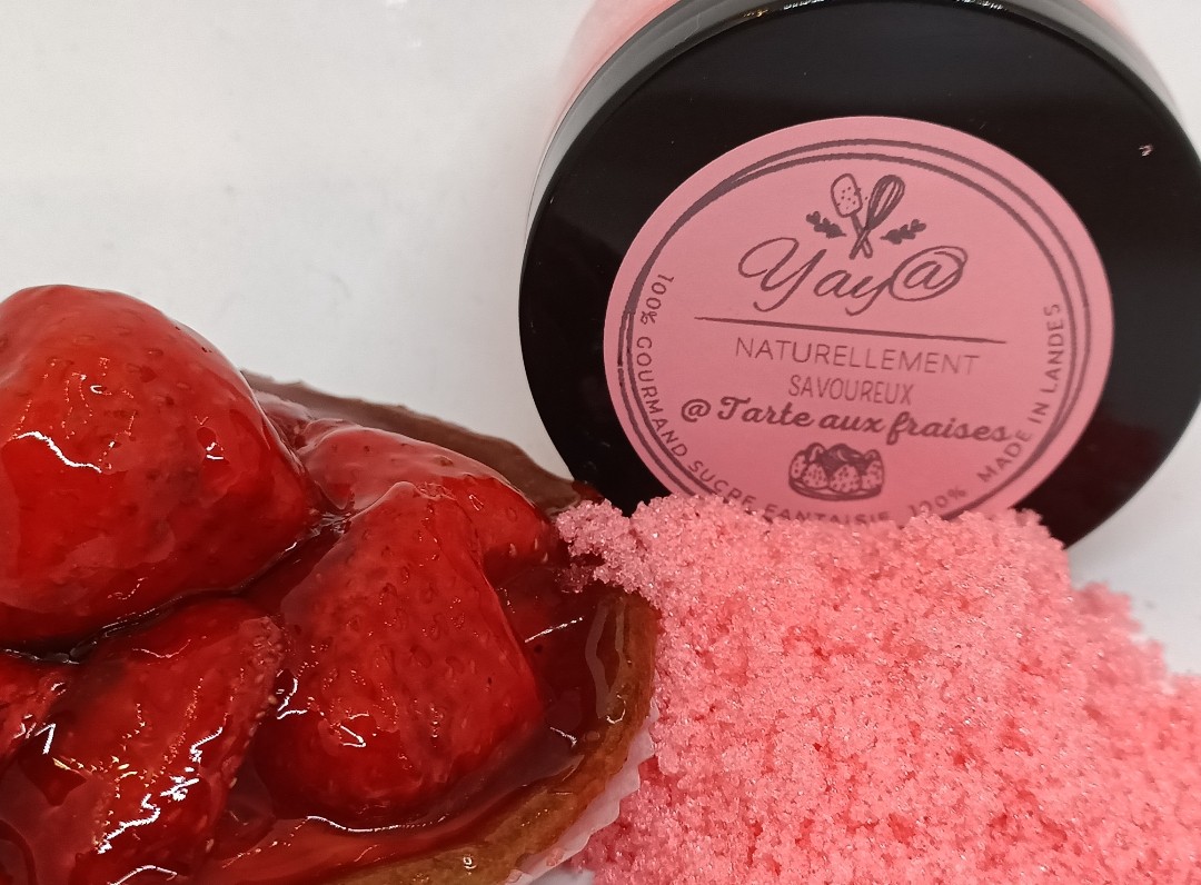 Sucre tarte aux fraises - 100G