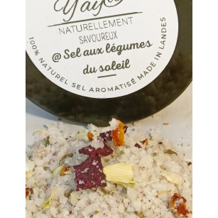 Sel aromatisé aux légumes du soleil 100g