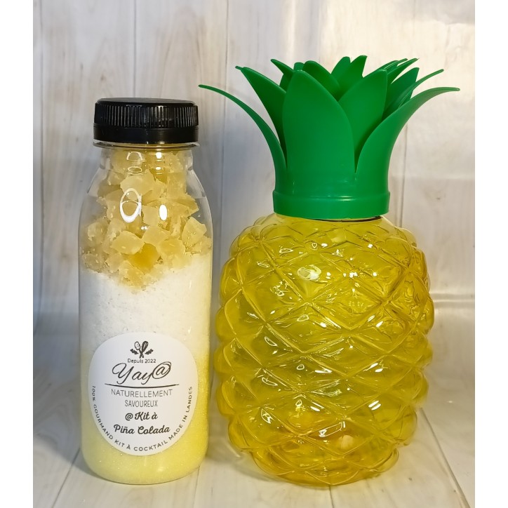 verre à paille ananas 500ml