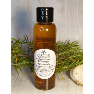 Vinaigre de Cidre Aromatisé à l'Ail et au Romarin