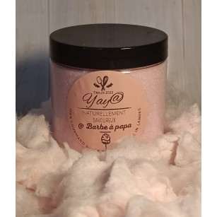 Sucre aromatisé à la barbe à papa-pot de 200G