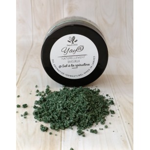 Sel à la spiruline-Pot de 100g