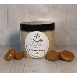 Sucre aromatisé Caramel Beurre Salé 100% Naturel- pot de 200g