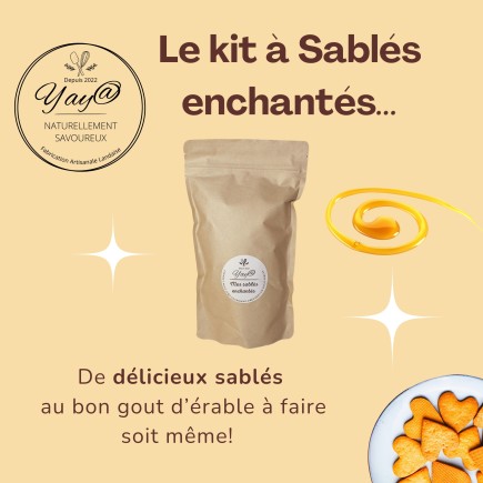 Kit à Sablés Saveur Érable