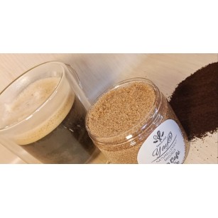 Sucre naturel aromatisé au café- pot de 200g