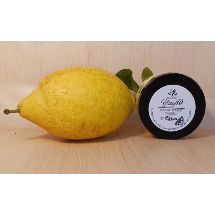 Sucre aromatisé citron-100G