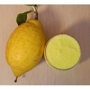 Sucre aromatisé au citron jaune 100% naturel-200g