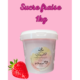 Sucre aromatisé Fraise- 1Kg