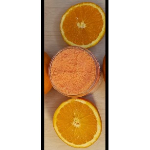 Sucre aromatisé à l'orange-pot de 100g