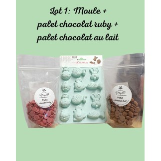 2 Lots Spécial Pâques – Création de Fritures en Chocolat