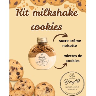 kit à milkshake cookies et noisette