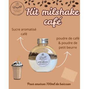 Kit à milkshake café et petit beurre
