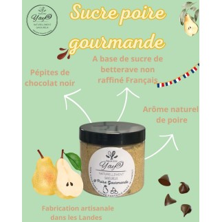 Sucre aromatisé poire gourmande-100g