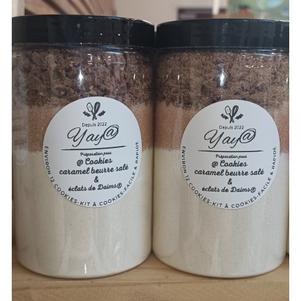 Kit à Cookies – Caramel Beurre Salé & Éclats de Daims®