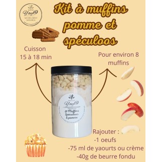 Kit à Muffins Pomme & Spéculoos