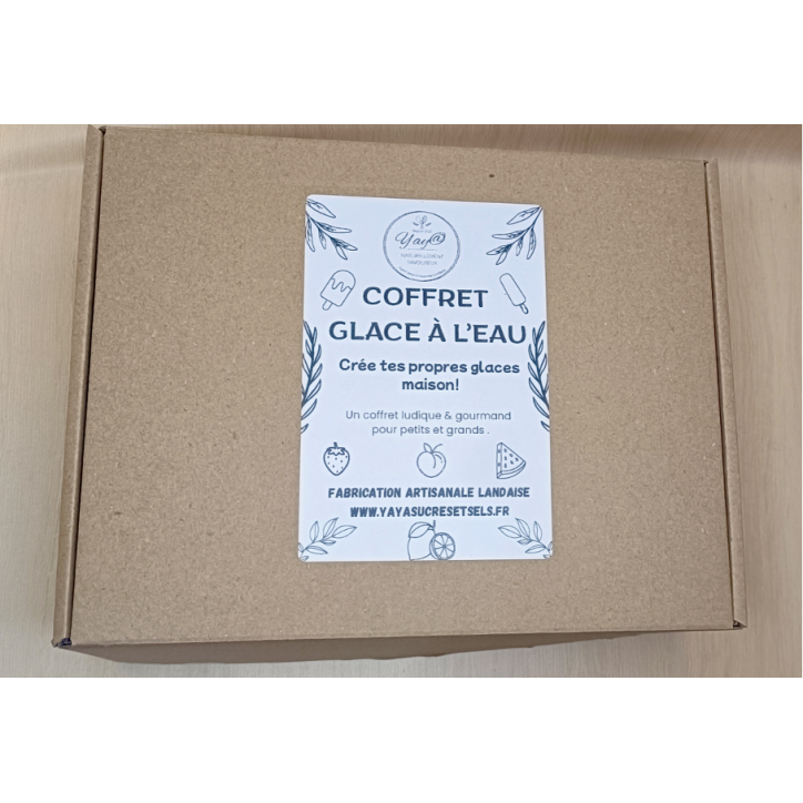 Coffret glace à l'eau