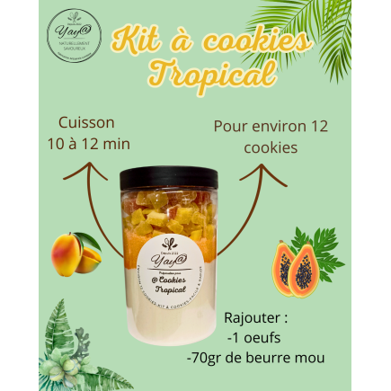 Kit à Cookies Tropical