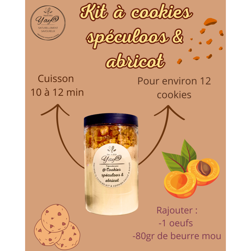 Kit à Cookies – Spéculoos & Abricot