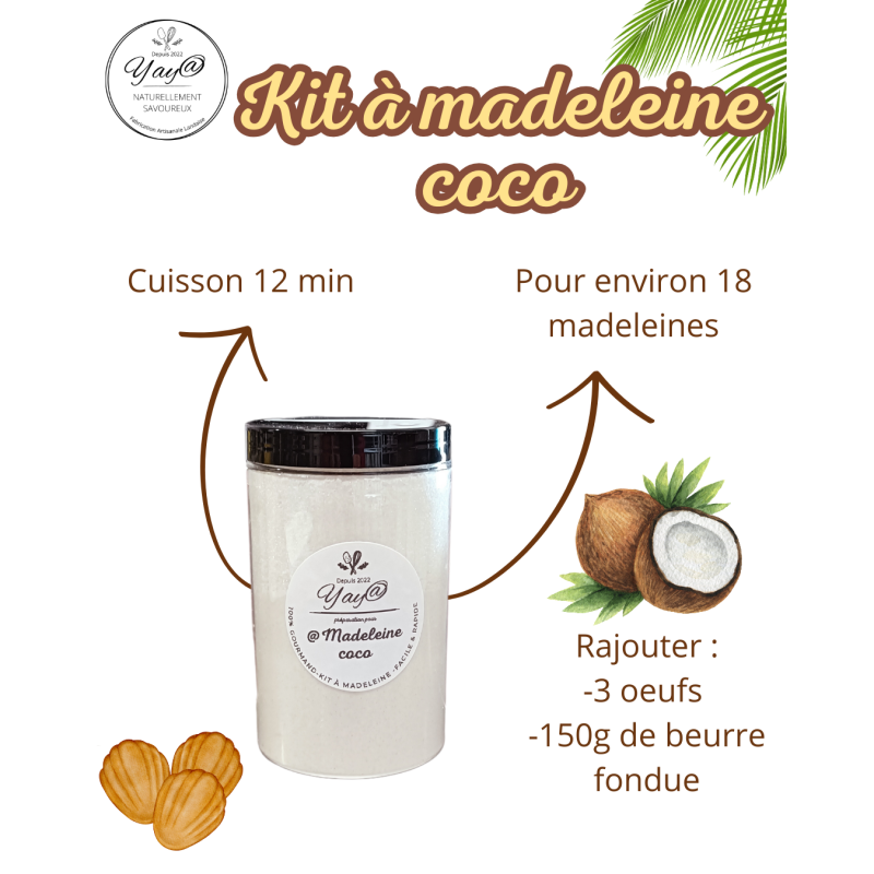 Kit à Madeleines – Coco Kit à Madeleines – Coco