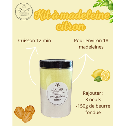 Kit à Madeleines – Citron