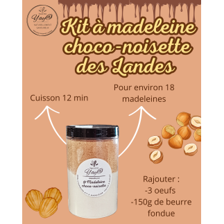 Kit à Madeleines – Noisettes des Landes