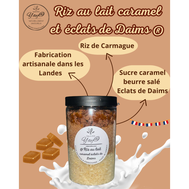 Kit à Riz au Lait – Caramel Beurre Salé & Daims® Kit à Riz au Lait – Caramel Beurre Salé & Daims®