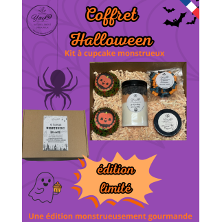 🧁🎃 Coffret Halloween – Kit à Cupcakes Monstrueux 🎃🧁