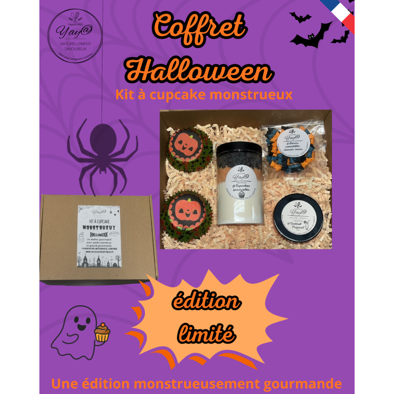 🧁🎃 Coffret Halloween – Kit à Cupcakes Monstrueux 🎃🧁 🧁🎃 Coffret Halloween – Kit à Cupcakes Monstrueux 🎃🧁