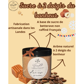 Sucre aromatisé "A 2 doigts du bonheur"- 100G