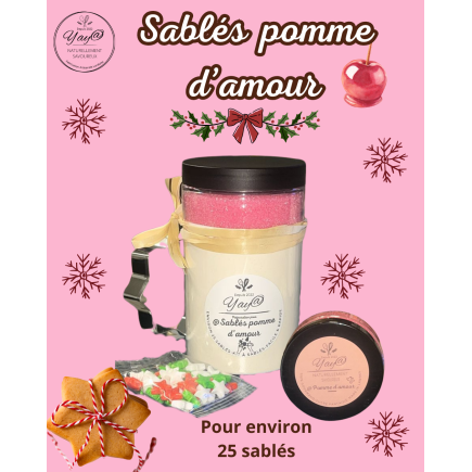 Kit à Sablés de Noël – Sucre Pomme d’Amour