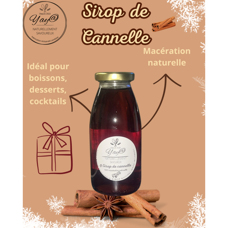 Sirop de Cannelle NATUREL-250ML