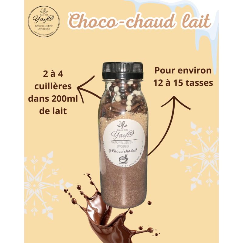 Choco cho chocolat au lait - bouteille Choco cho chocolat au lait - bouteille