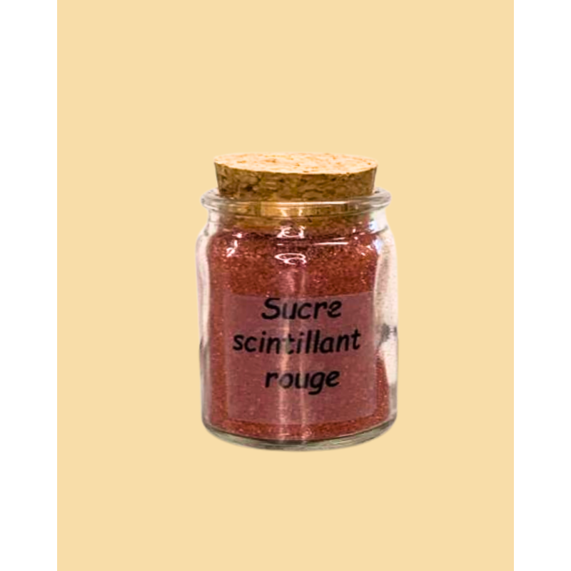 Sucre Scintillant Rouge Sucre Scintillant Rouge