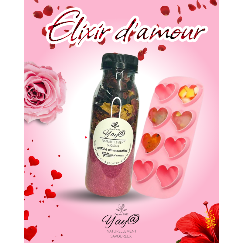 Kit Cocktail Floral Saint-Valentin – Édition Limitée