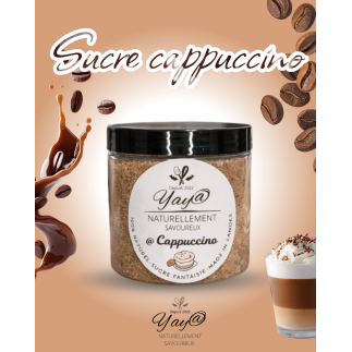 Sucre aromatisé au cappuccino