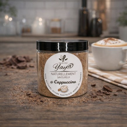 Sucre aromatisé cappuccino - 200G