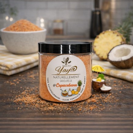 Sucre aromatisé Copacabana- pot de 200G