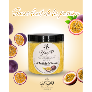 Sucre aromatisé fruits de la passion -200G