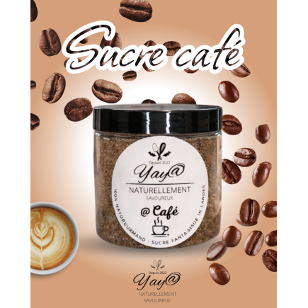 Sucre aromatisé au café-200g