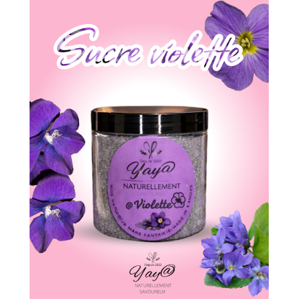 Sucre aromatisé violette - 200G
