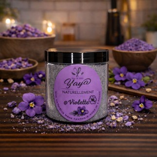 Sucre naturel aromatisé à la violette