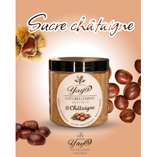 Sucre Aromatisé à la Châtaigne-200g