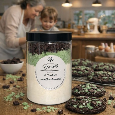 Kit à Cookies Menthe & Chocolat