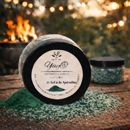 Sel à la spiruline