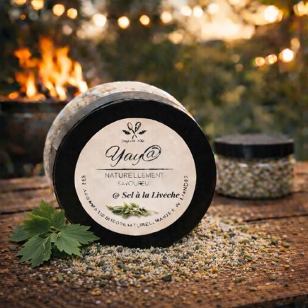 Sel aromatisé à la livêche