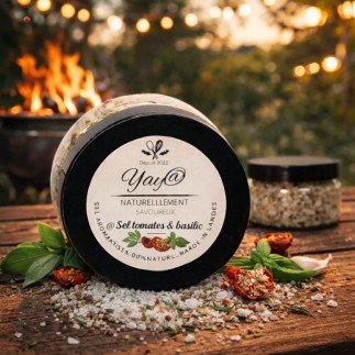 Sel Tomates Basilic - Yaya Naturellement Savoureux