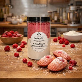 Kit à Madeleines – Framboise & Chocolat Ruby