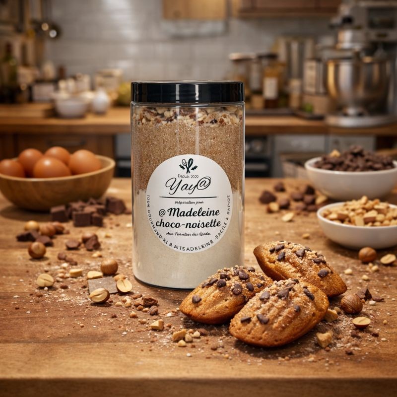 Kit à Madeleines – Noisettes des Landes Kit à Madeleines – Noisettes des Landes