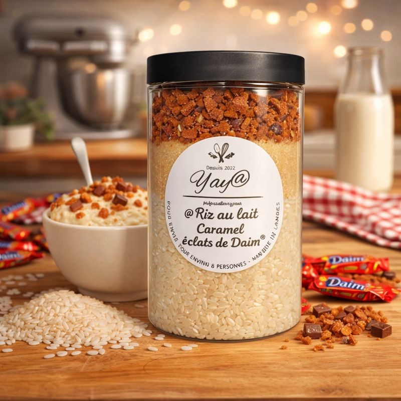 Préparation à Riz au Lait – Caramel Beurre Salé & Daims®